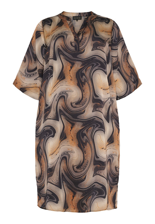 OxTunic - Kjole med V-hals