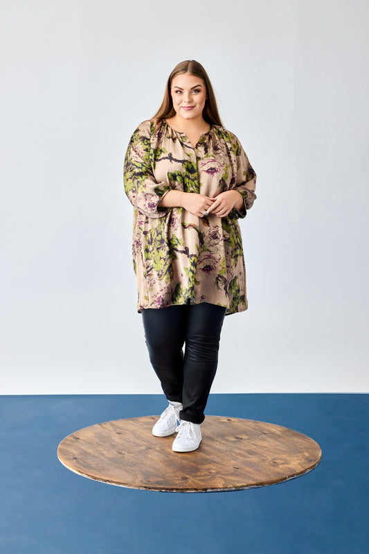 OxTunika - Kjole med 1/2 Ermer