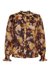 OX Shirt w China Collar and Smock Cuffs