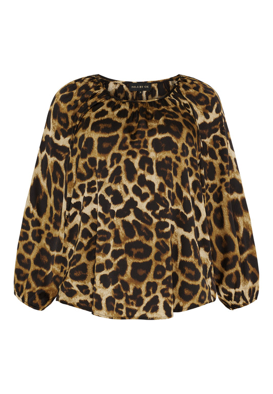 OxRaglan - Blusen med 3/4 ærmer