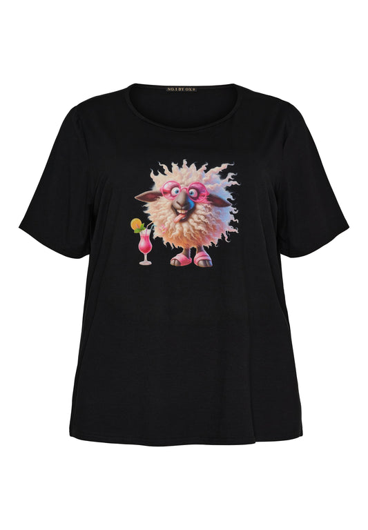 Ox63374 - T-shirt (Crazy Lamb)