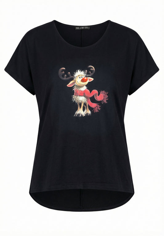 Ox63378 - T-Shirt w batwing sleeve (Rudolf)