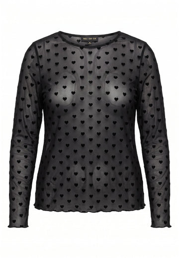 Ox63548 - Mesh Bluse