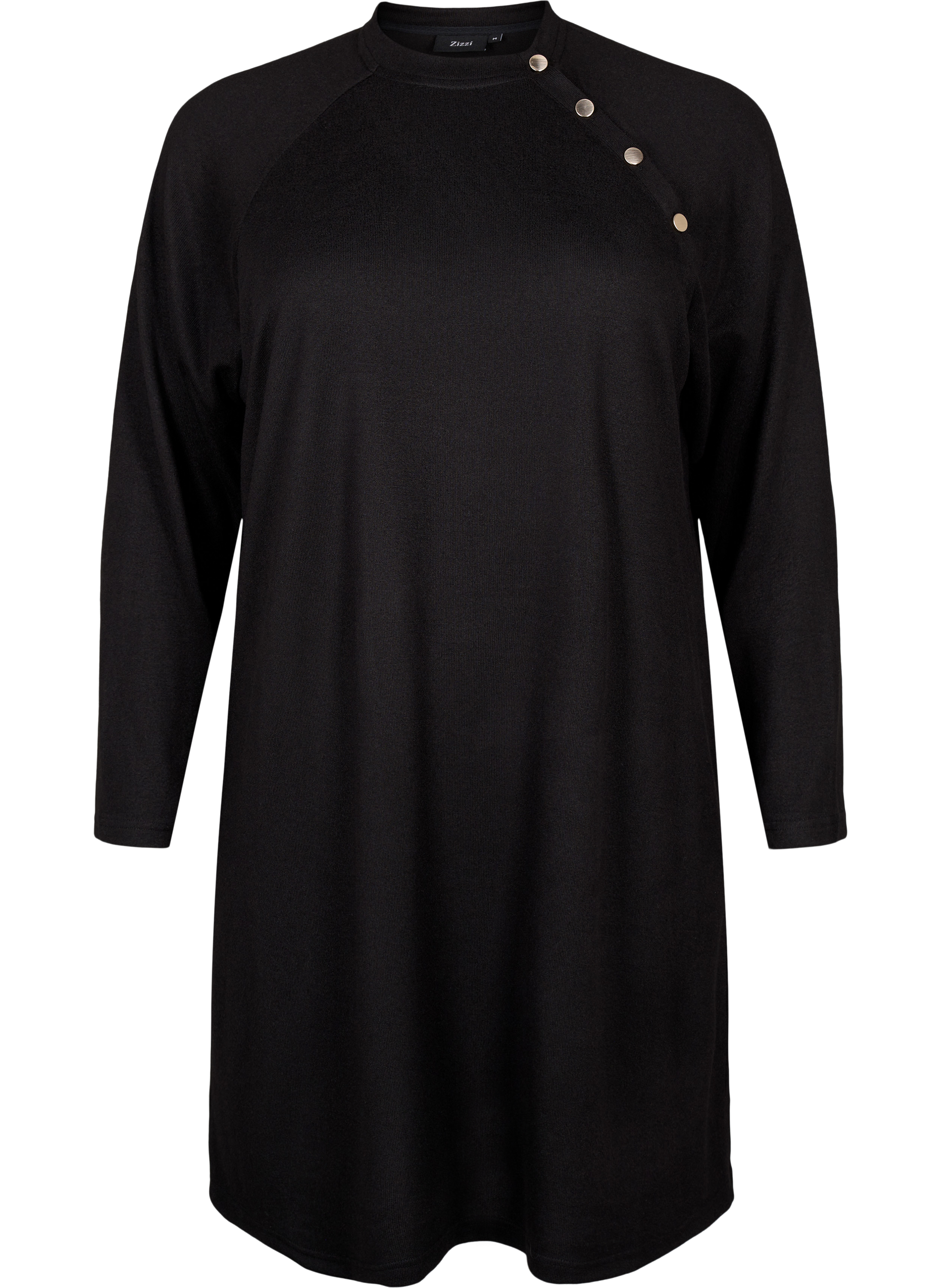 ZiVLUCCA - L/S BUTTON ABK DRESS