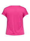 CarJulia - T-shirt med V-hals