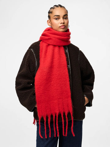 PcLulu - Langt Halstørklæde Berry