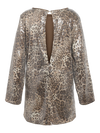 NmcJessy - Leopard Paillet Kjole