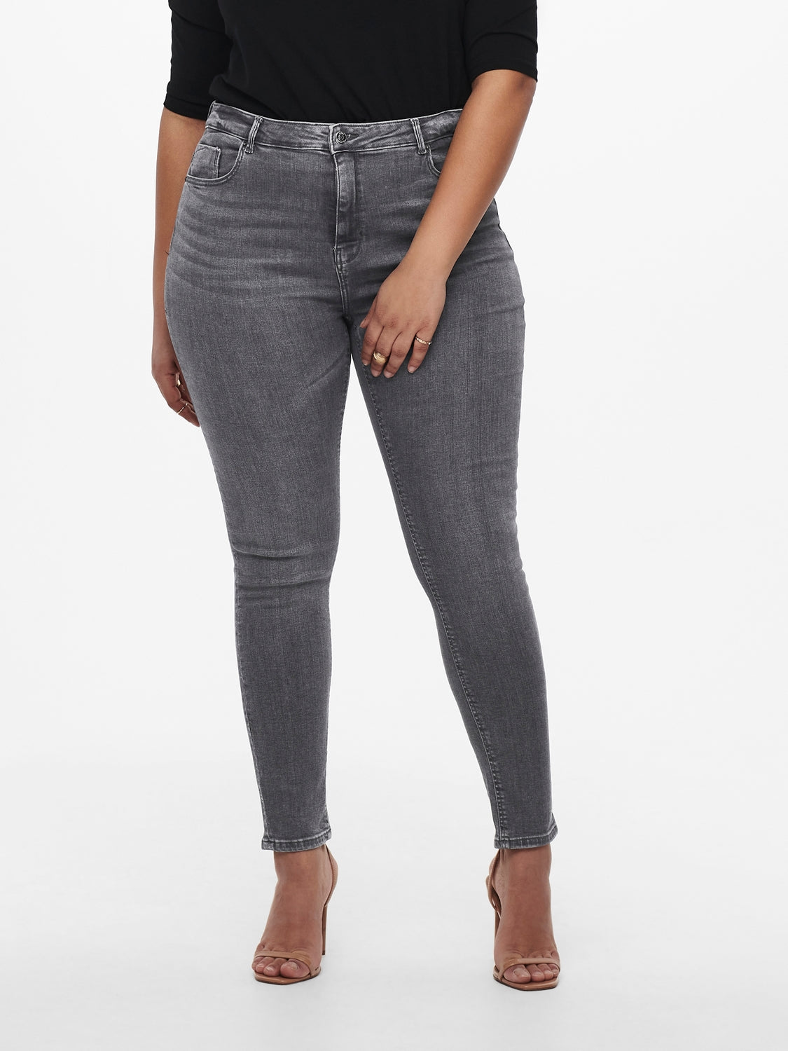 CarLaola - Grå Skinny Jeans