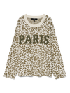 VMCTRES BIEN - Strikbluse med Teddy-print