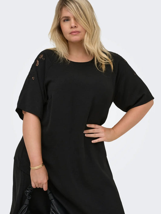 CarEvalou Metta - Kjole Med Blonde