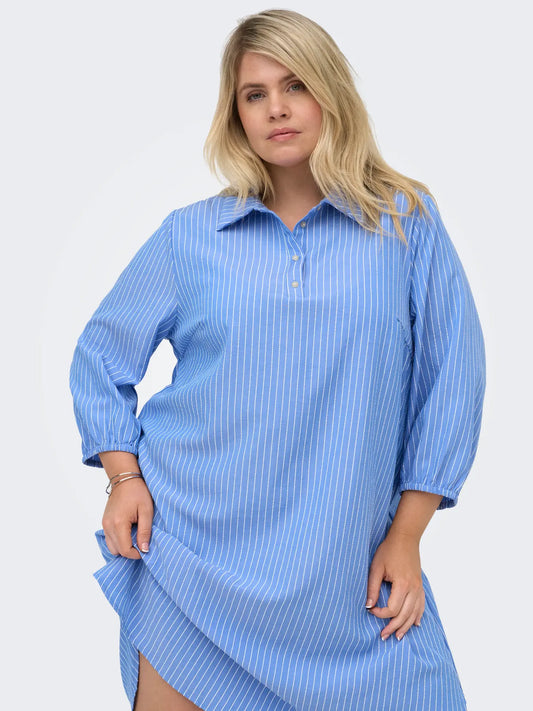 CarDea - Stribet Kjole