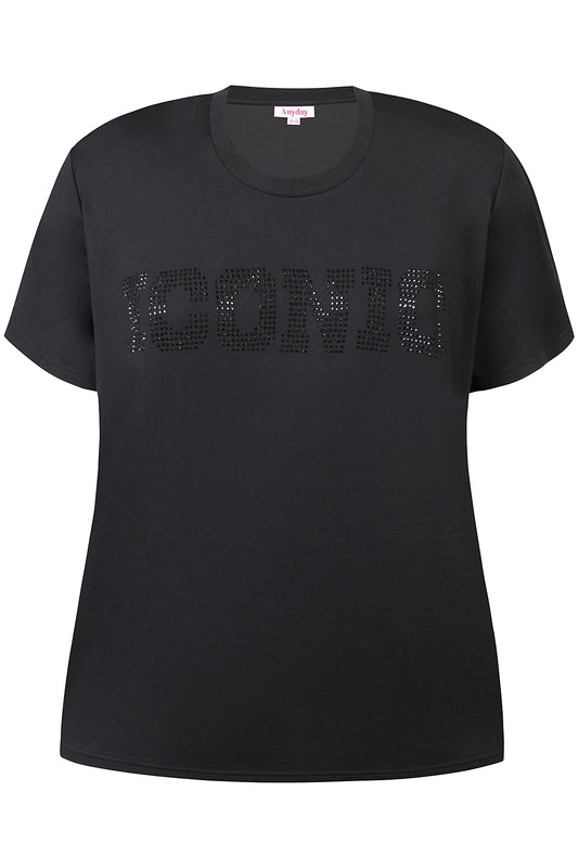 AnDahlia 333 - Sort T-shirt