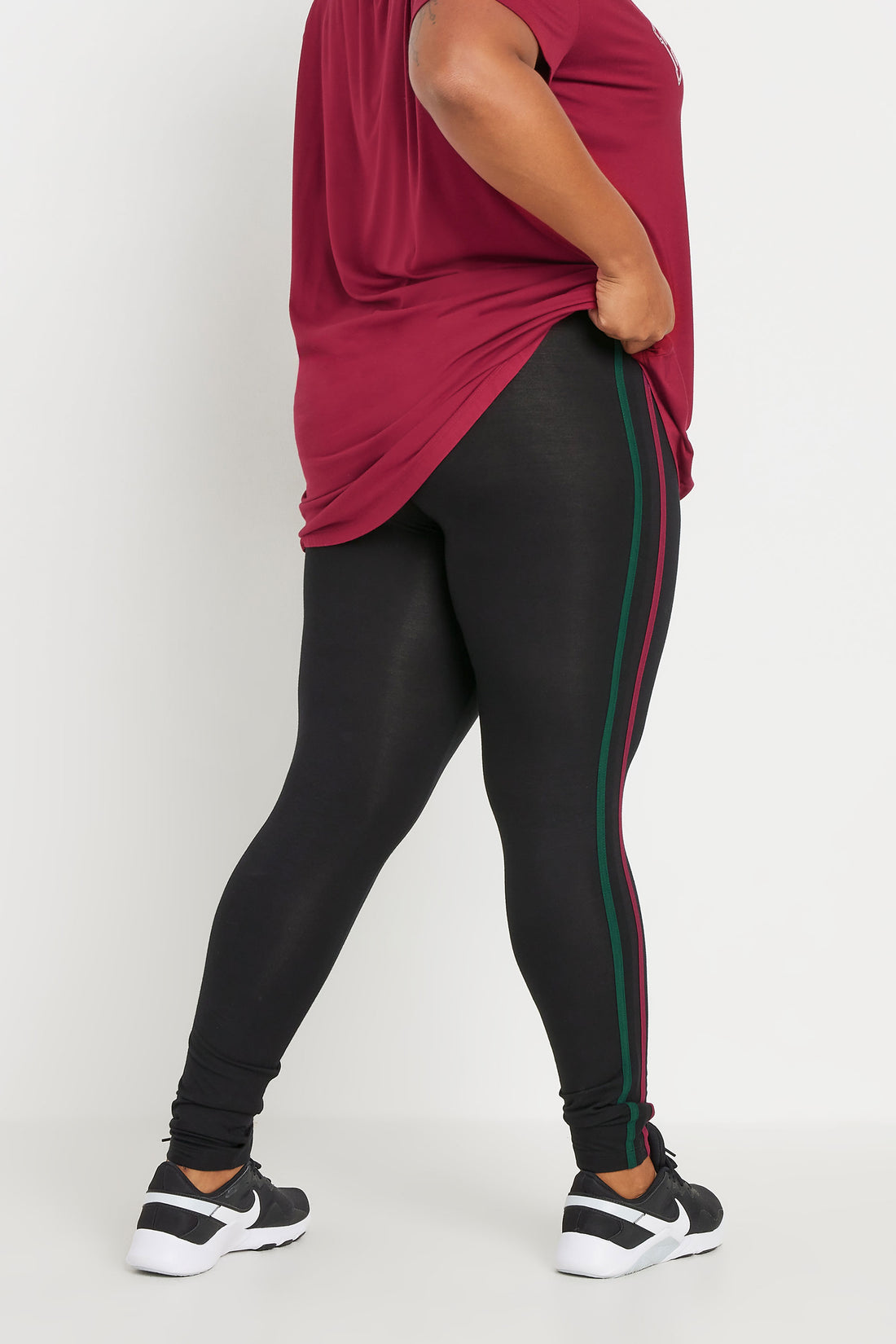 YoSide Stripe Active Leggings