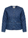 CARROSA - Quilt Jakke Denim