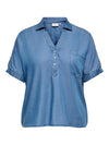 CarCharis - Bluse med Krave