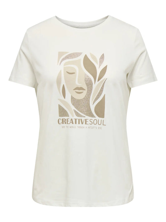 CARCRUZ - T-Shirt med Print