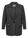 CarBrie - Oversize Pinstripe Blazer