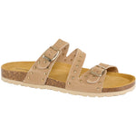 TsAlexandra-Taupe skindsandal