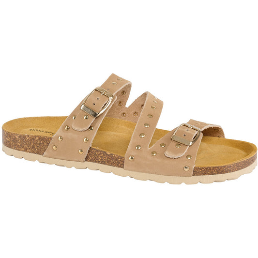 TsAlexandra-Taupe skindsandal