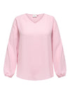 CARVICA LIFE L/S V-HALS TOPP WVN NOOS