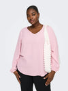 CARVICA LIFE L/S V-HALS TOPP WVN NOOS