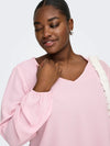 CARVICA LIFE L/S V-HALS TOPP WVN NOOS