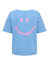 Carhappy - Sweatshirt med smiley på ryggen