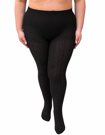 PmCotton Cable Curvy Tights