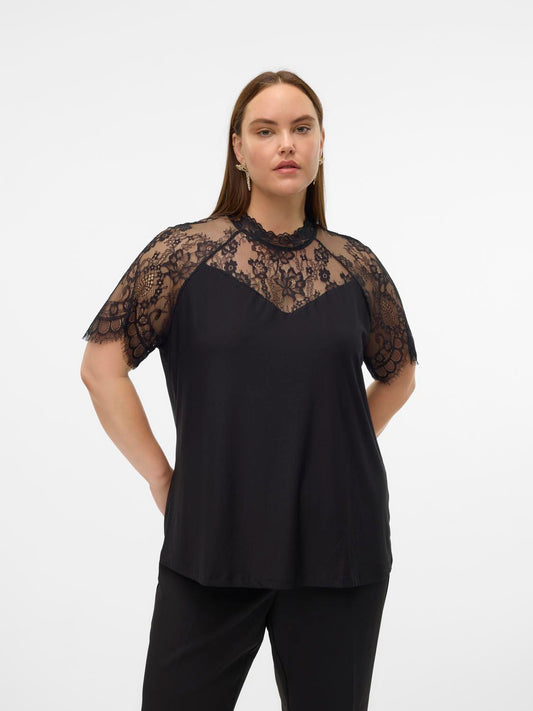 VMCMILLA SS LACE TOP