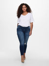 CarWilly Reg Skinny Ank Jeans -  Noos