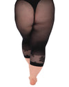 PM50Denier Capri Tights with Lace