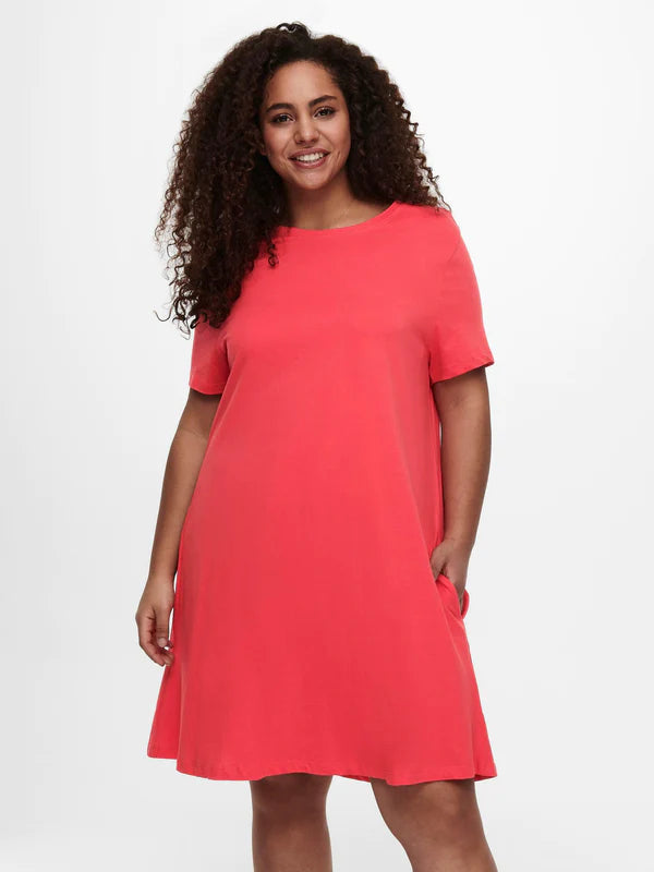 Barnlig pension Placeret Plus Size kjole - Køb over 200 forskellige kjoler online her