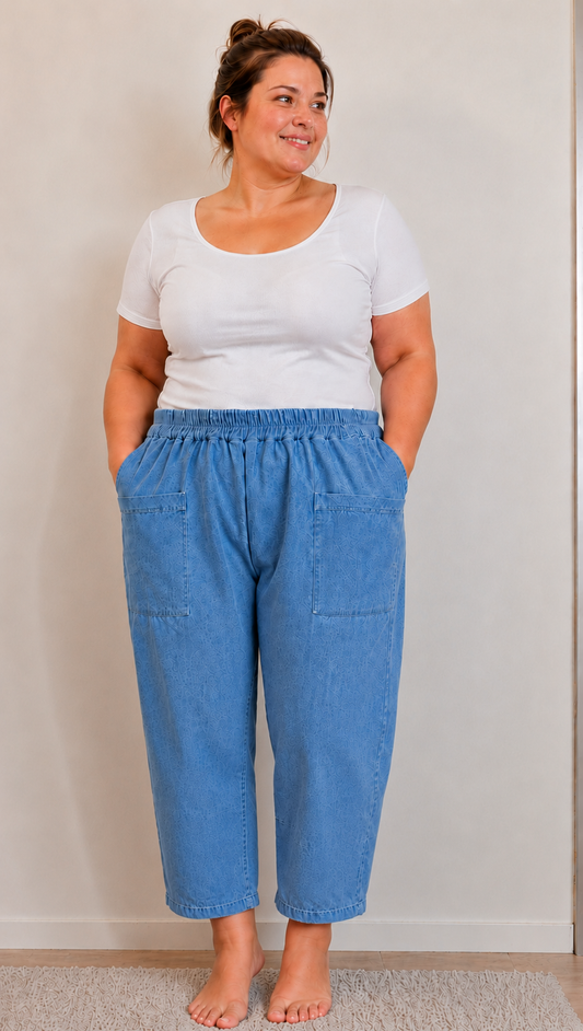 Ballonbukser Denim - 50370