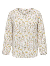 CARVICA LIFE L/S V-HALS TOPP WVN NOOS