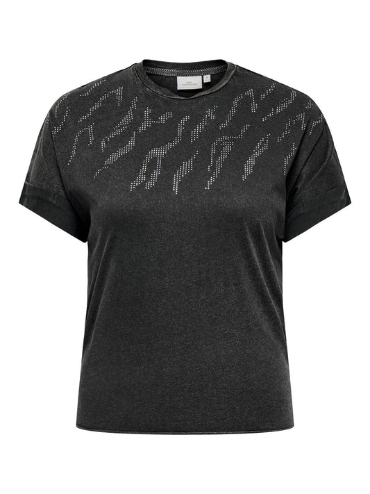 CarLife O Neck Short Sleeve Fold Up Tee Jrs