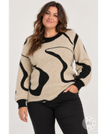 KCvilma - Mønstret Pullover
