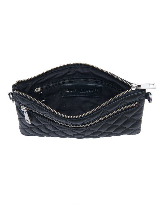 TsJADA - Lille Quiltet Skind Taske