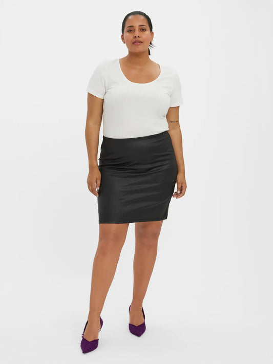 VmcMc MILLY - Coated Pencil Nederdel