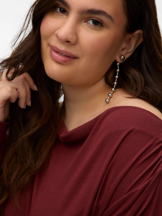 VmcIce - Bluse med Bådhals