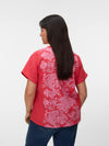 VmcTippe - Bluse Med Blomstret Print