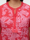 VmcTippe - Bluse Med Blomstret Print