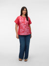 VmcTippe - Bluse Med Blomstret Print
