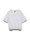 VmcSimone - Sweat T-shirt - Light Grey Melange