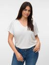 VmcLydia - V-Hals Bluse