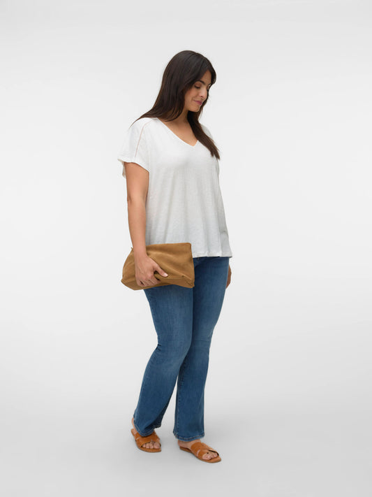 VmcLydia - V-Hals Bluse