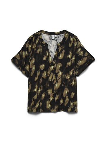 VmcLanini - V-hals Bluse