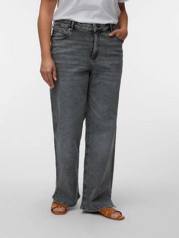 VmcMari - Tessa Hr Wide Jeans Grey Denim