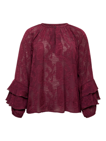 VmcTilly Tina - Jacquard Bluse