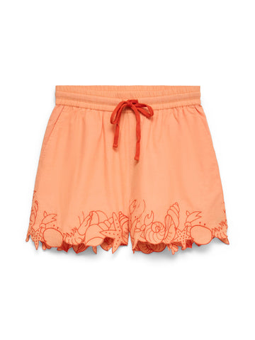 VmcLucia - Hw Shorts med Broderi