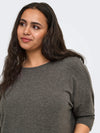 CarLamour - Bluse - Coffee Bean Melange - NOOS